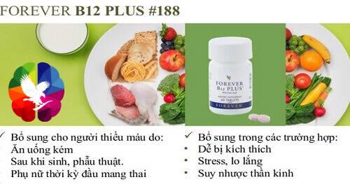 Thực phẩm bảo vệ sức khỏe Forever B12 Plus