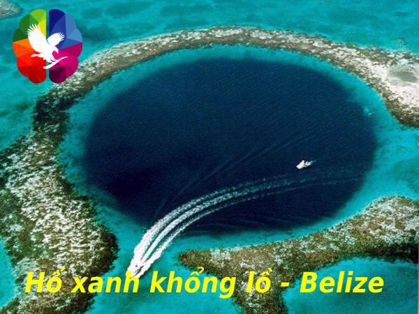 Hố xanh khổng lồ - Belize