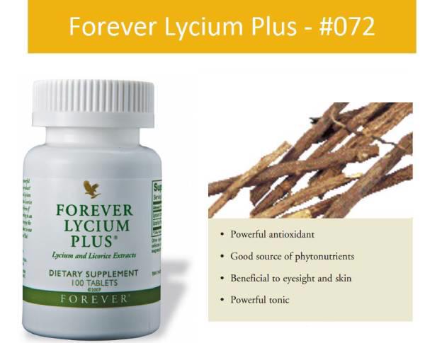 Viên cam thảo FLP Forever Lycium Plus Mã số: 072 Forever